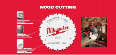 MILWAUKEE Milwaukee 48-41-0726 7.25 in 40T Circular Saw Blade 10-pack
