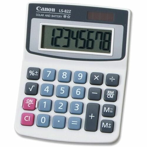 CANON Canon CNMLS82Z 8-digit Solar Battery Calculator