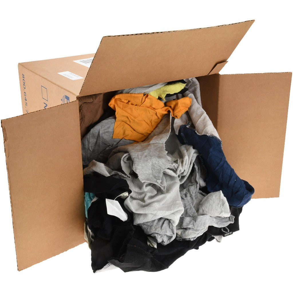 PRO-SOURCE Pro-source PSR020-C13-PU10 Cotton Sweatshirt Rags 10 Lb