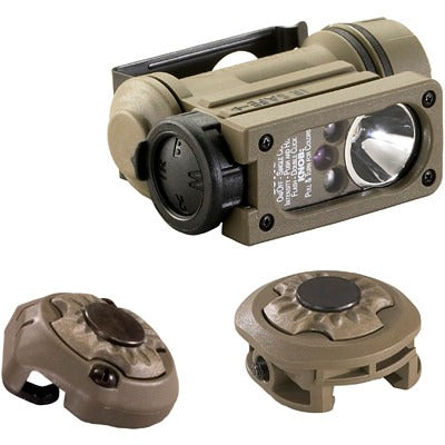 STREAMLIGHT Streamlight 14518 Sidewinder Compact II Military Helmet Kit 55 Lumens (185Â° Tilt) 14518