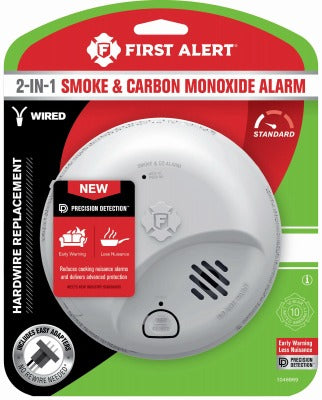 HONEYWELL Ademco Inc. 1046869 Hardwire Smoke Co Alarm 85db