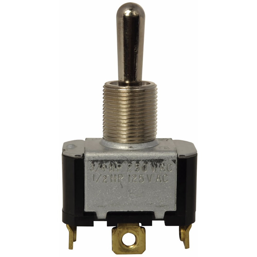 EATON Eaton E10T115BS Toggle Switch Single-Pole 10 A at 250 Vac (0.563 in Lever)