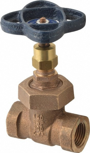 NIBCO Nibco NL1T006 Gate Valve 1/2 Inch Threaded Bronze