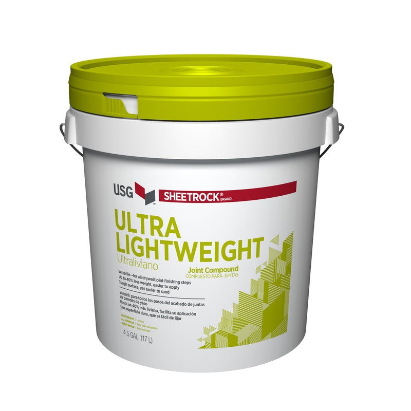 USG Usg 381903 UltraLightweight Ready-Mixed Joint Compound (4.5 gal)