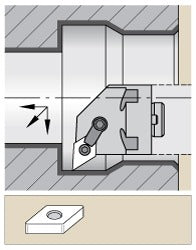 KENNAMETAL Kennametal 1095553 Modular Boring Head H40 Right Hand