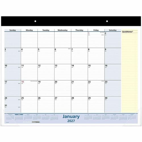 AT-A-GLANCE At-a-glance AAGSK70000 13-month Desk Wall Pad 22x17