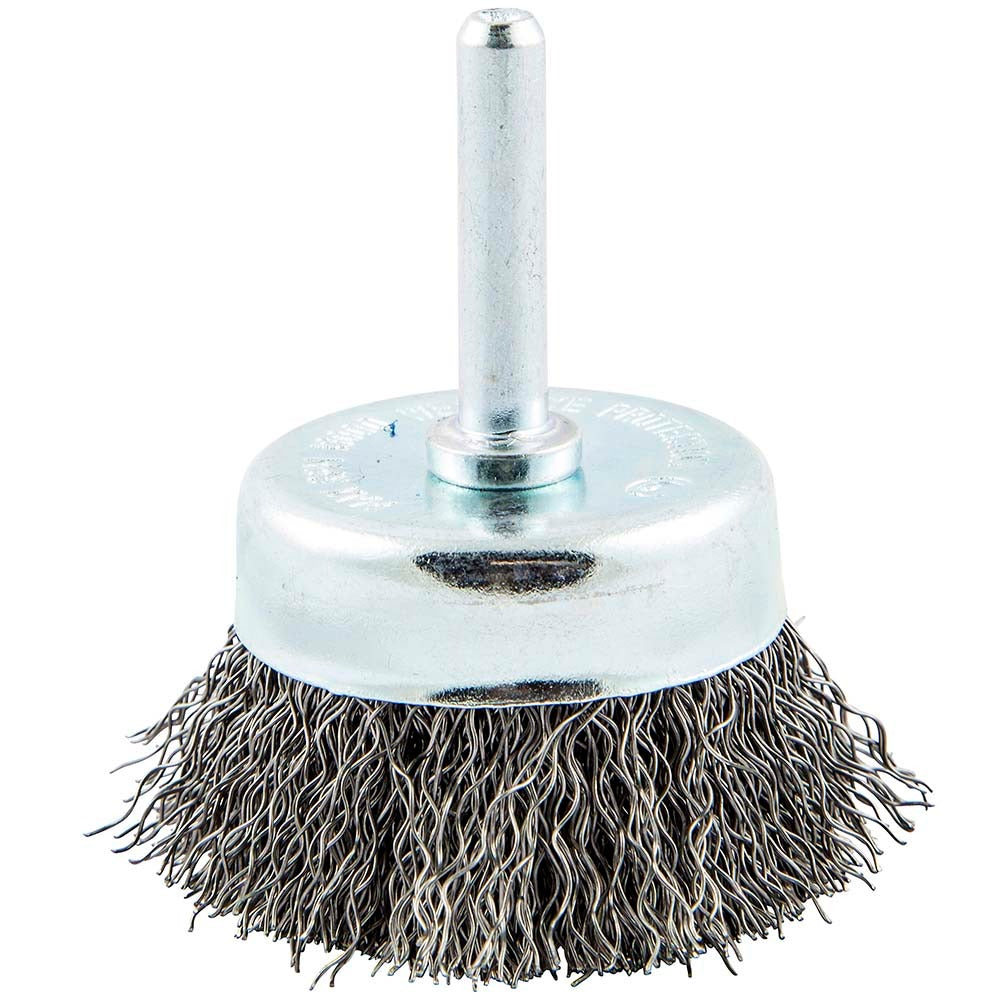 NORTON Norton 66252839028 Cup Brush 1-3/4 in Carbon Steel Crimped