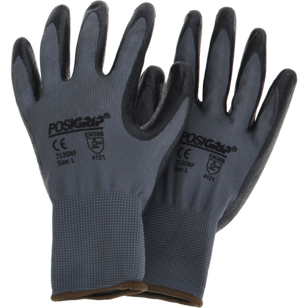 PIP Pip 713SNF/L Nylon Nitrile Work Gloves