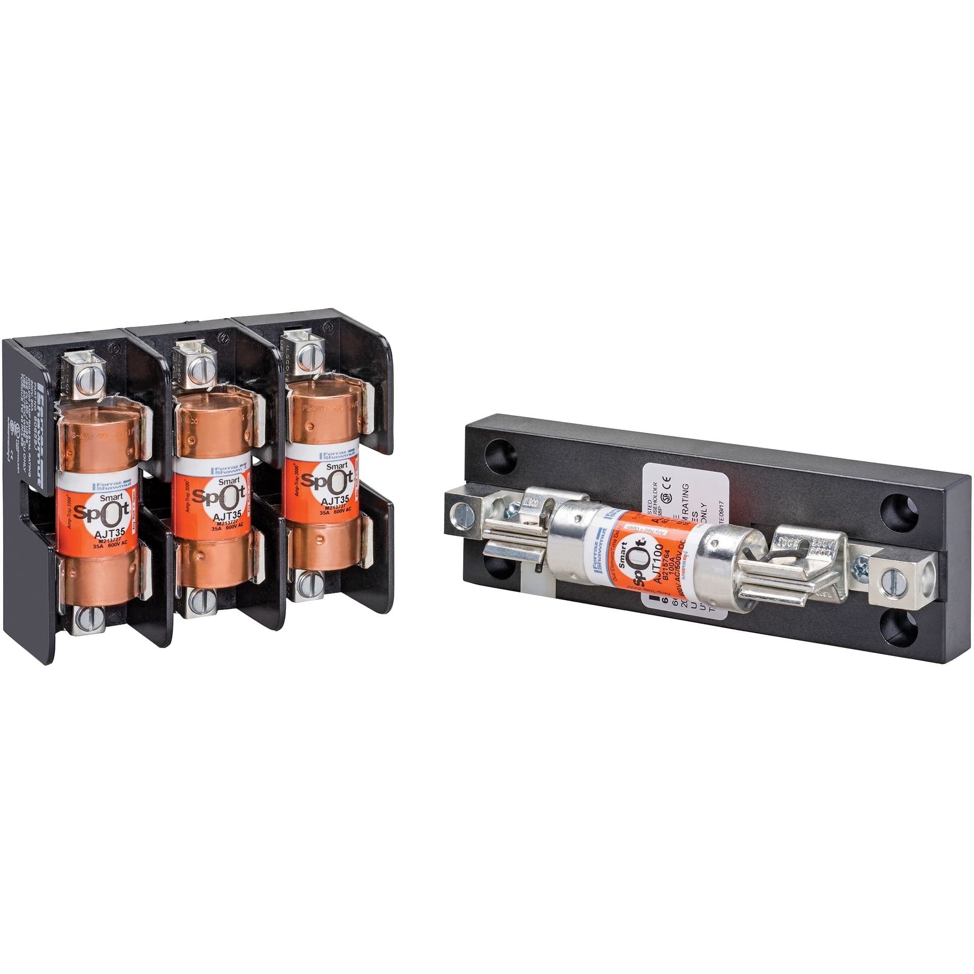 MERSEN Mersen 61005sj Fuse Block 600V 100A Class J