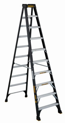 LOUISVILLE LADDER Louisville Ladder DXL3010-10 Fiberglass Step Ladder 300 Lb 10 Foot