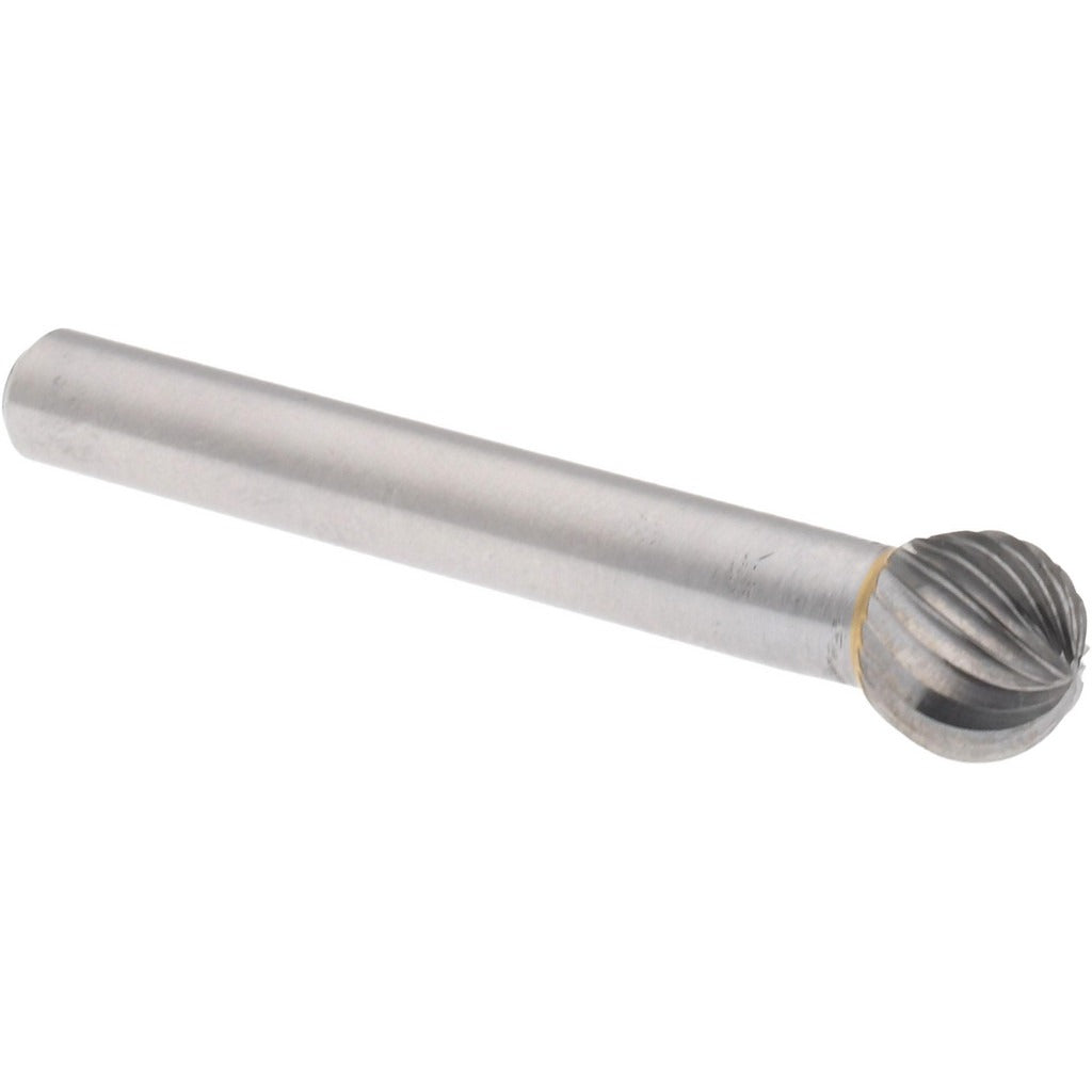 HERTEL Hertel SZ0019B Abrasive Bur Ball 3/8 in Solid Carbide