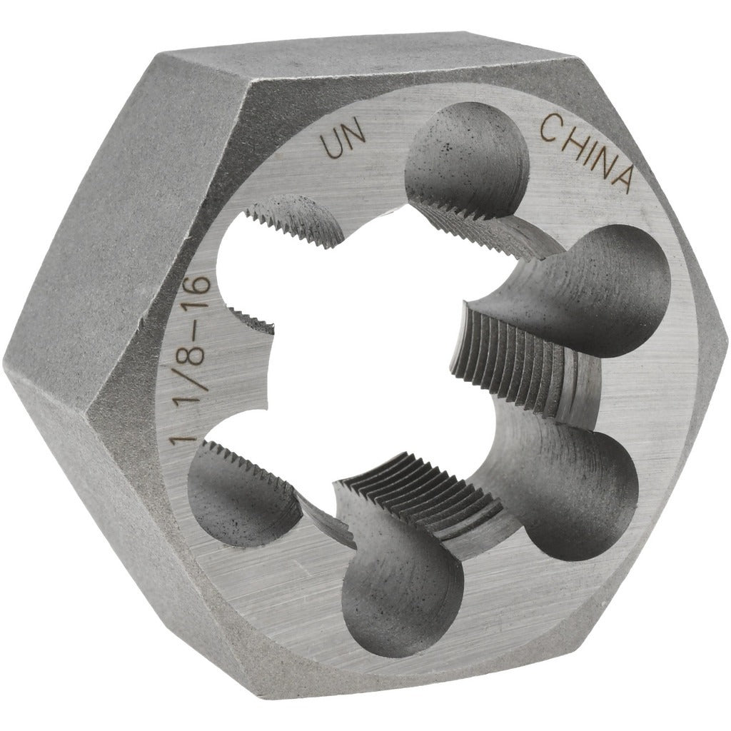 VALUE COLLECTION Value Collection 365-1085 Hex Rethreading Die 1-1/8-16