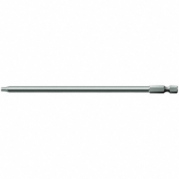 WERA Wera 05060196001 T10 Torx Power Bit 1/4 Hex 6 Inch 4-piece