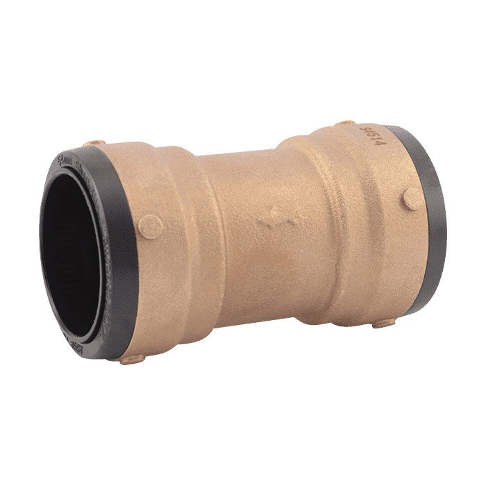 RWC Rwc UXL0154 2 Inch Push-to-connect Dzr Brass Coupling