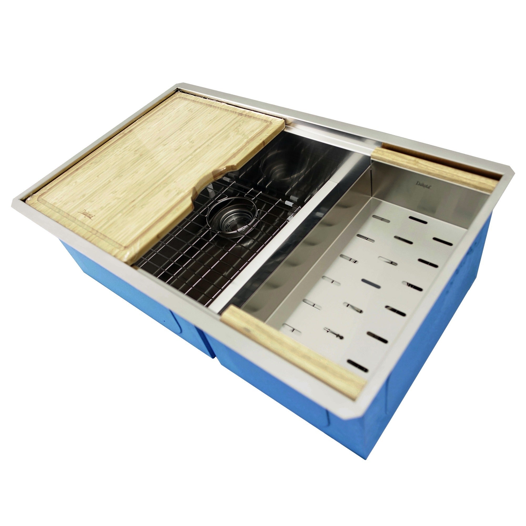 DAKOTA Dakota Plumbing Products DSL-6040LD Workstation Kitchen Sink