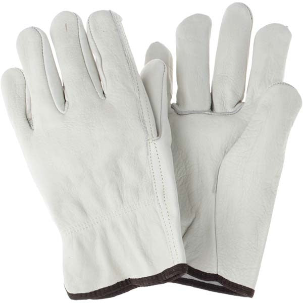 MCR SAFETY Mcr Safety 3201INL Leather Work Gloves Size L
