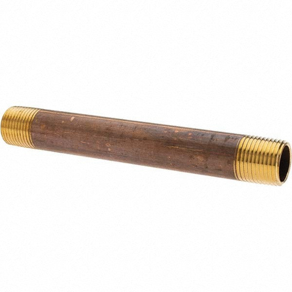 ANDERSON METALS Anderson Metals -11152-14 Brass Pipe Nipple 6 in Npt