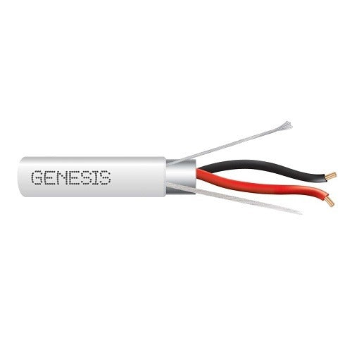 SOUTHWIRE Genesis Cable 32021112 22/2 Stranded Shielded CL2P Security Cable
