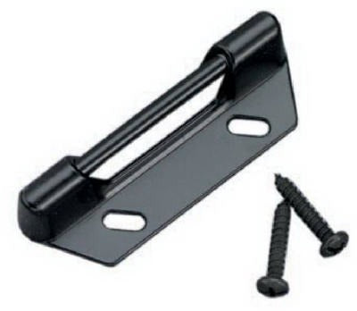 WRIGHT PRODUCTS Hampton Products-wright V777STBL Strike Plate Black 10 Pack