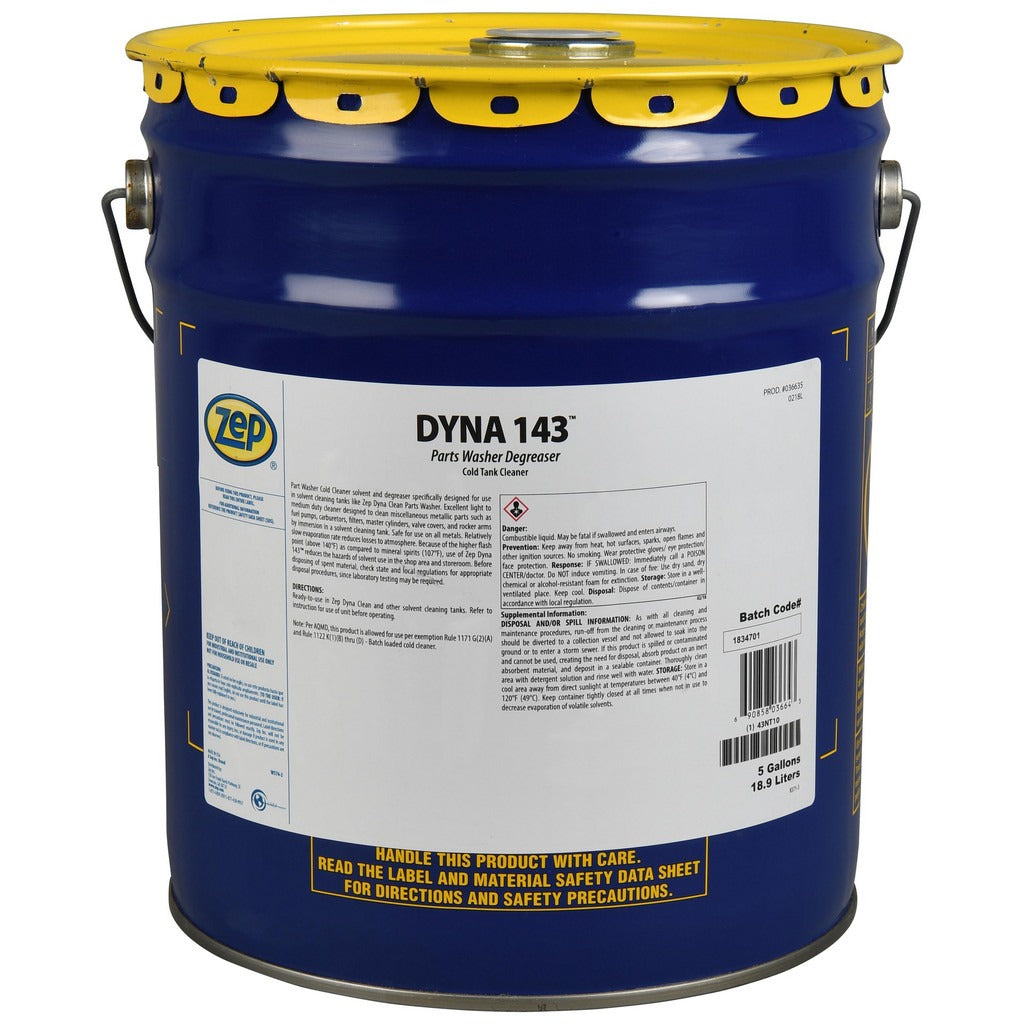 ZEP Zep 36635 Solvent Parts Washer Cleaner 5 Gallon Pail