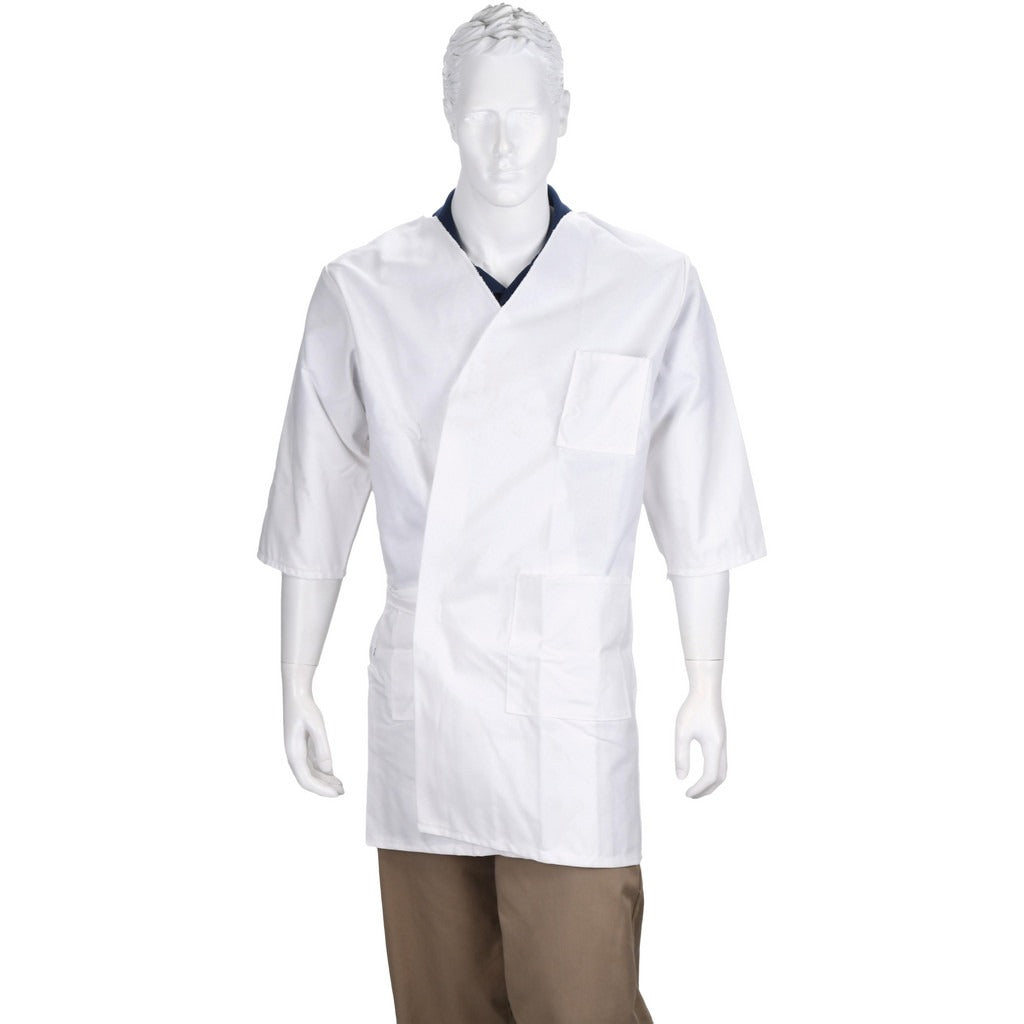 PRO-SAFE Pro-safe PS-725-PCW-M White Smock 5 Pockets Medium