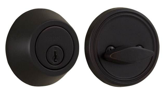 WESLOCK Weslock 00271-1-1FR22 Single Cylinder Deadbolt Oil Rubbed Bronze