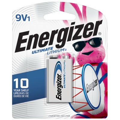 ENERGIZER Eveready Battery Co L522BP 9V Lithium Battery 6 Pack
