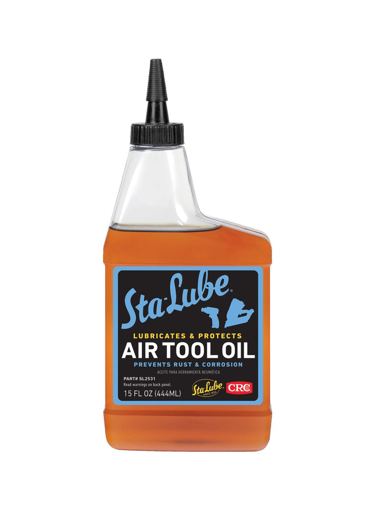 Sta-Lube SL2531 Air Tool Oil 15 Oz Bottle for Pneumatic Equipment