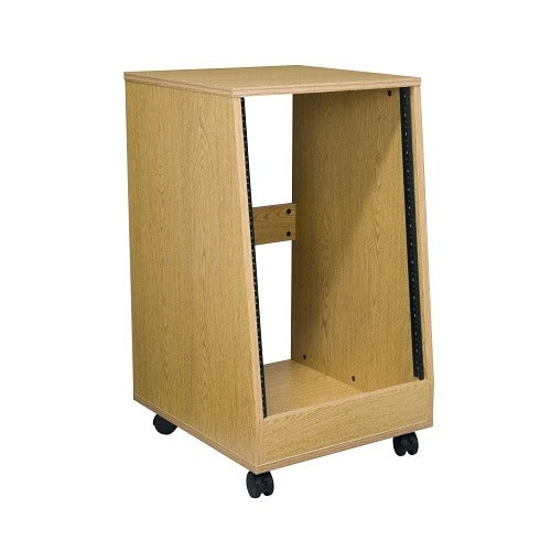 MIDDLE ATLANTIC Middle Atlantic OSR16 Oak Sloped Studio Rack 16 Space