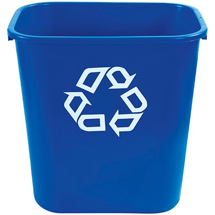 BSC PREFERRED Bsc Preferred RUB139CBLU Slim Jim Recycling Container