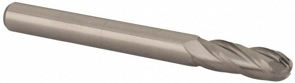 ACCUPRO Accupro 14881885 Ball End Mill 0.25 in 4 Flute Solid Carbide