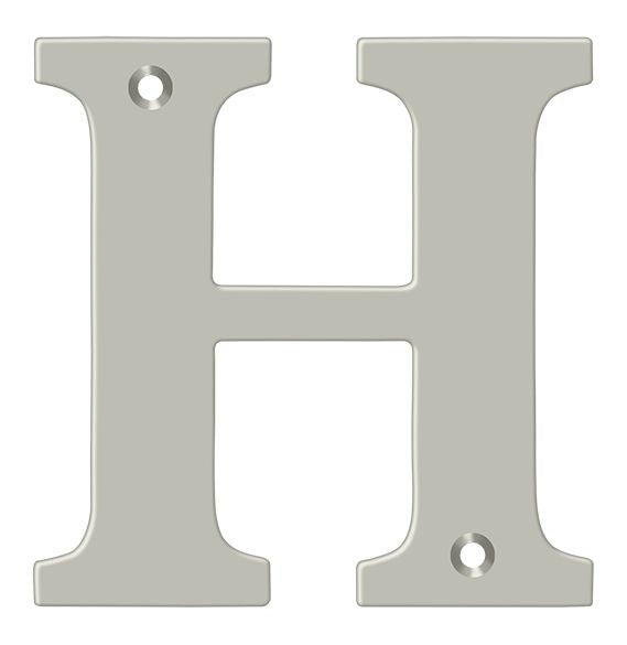 DELTANA Deltana RL4H-15 Residential Letter H 4 Inches