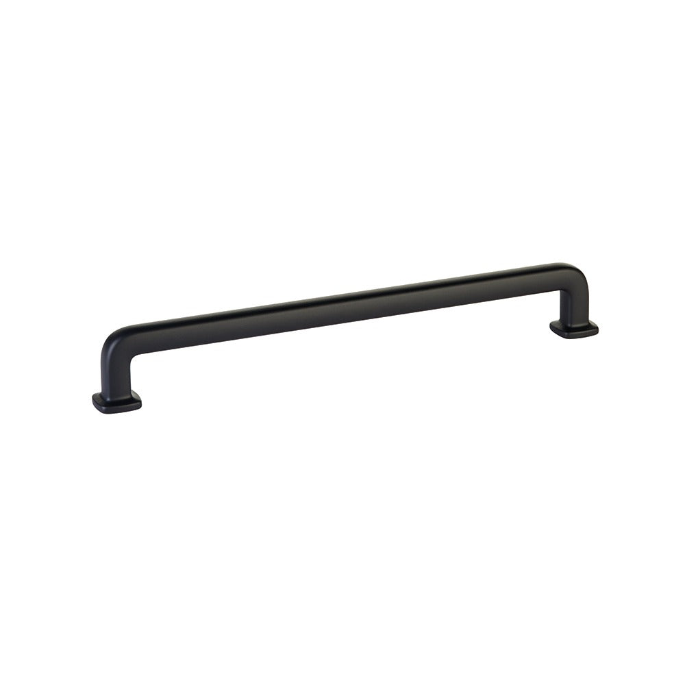 EMTEK Emtek 86637US19 Westridge Cabinet Pull 8in Ctc Flat Black