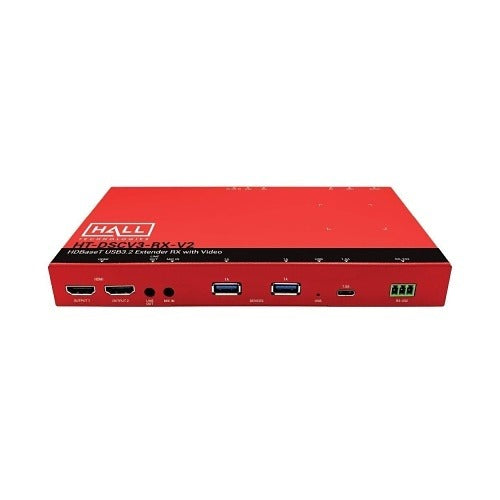 HALL TECHNOLOGIES Hall Technologies HT-DSCV3-RX-V2 Usb 3.2 Extender Receiver