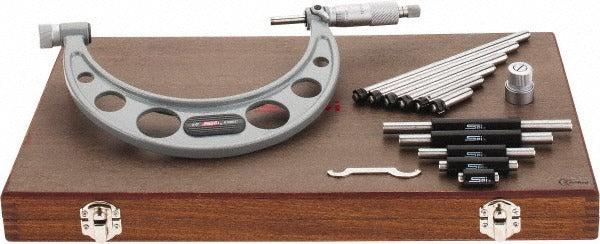 SPIROTHERM Spi CMS160809048 Interchangeable Anvil Micrometer 6 in