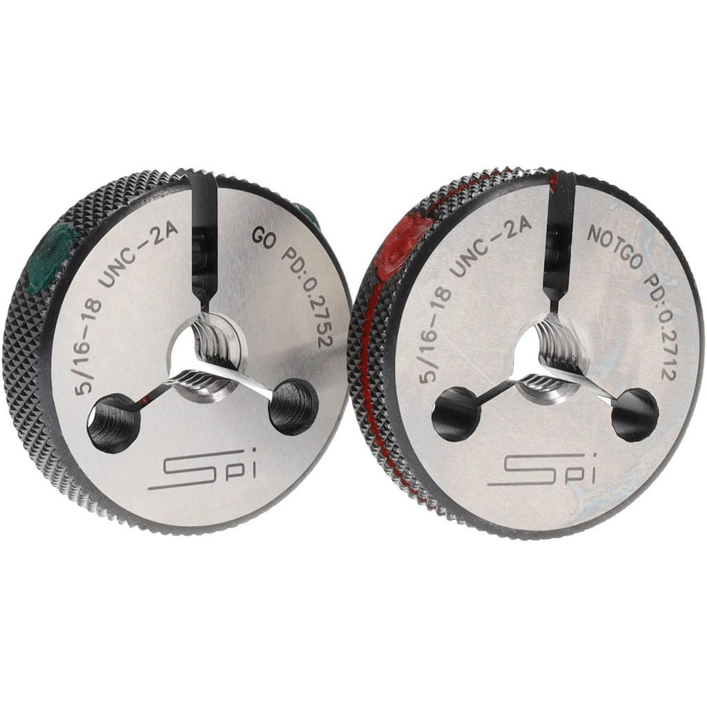 SPIROTHERM Spi 23-157-1 Threaded Ring Gage 5/16-18 Class 2A Go No Go