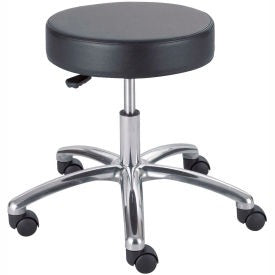 SAFCO Safco Products 3431BL Pneumatic Vinyl Lab Stool Black