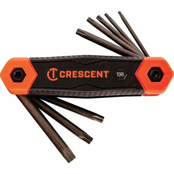 CRESCENT Crescent CHKFT8 Torx Key Set 8 Pc T9 to T40