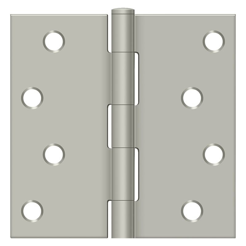 DELTANA Deltana S44U15-R Square Hinge 4x4 Satin Nickel