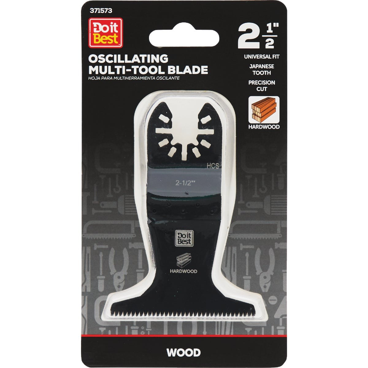 BSC PREFERRED Bsc Preferred QJDIB-OS-013 Oscillating Blade 2-1/2 in Hcs