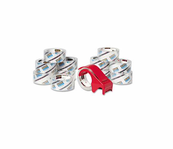3M 3M MMM385012DP3 Heavy-Duty Shipping/Packaging Tape (1.88 in x 54.60 yd, 12 Pack)