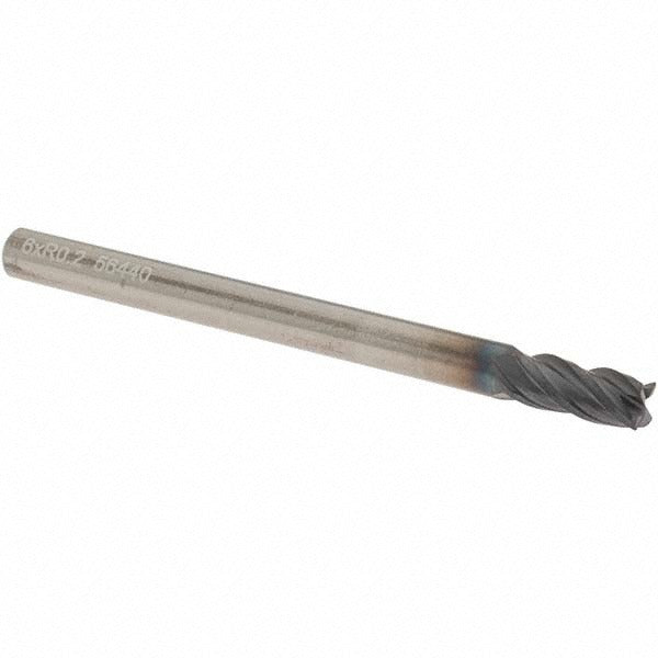 OSG Osg HP434-2360 Corner Radius End Mill 6 Mm 4 Flute Tialn