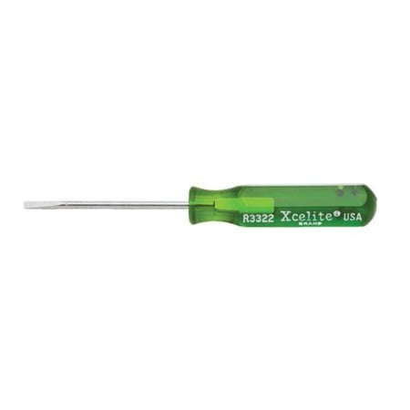 WELLER Weller R3322BKN Slotted Screwdriver 3/32 in x 2 in (4 1/4 in Overall)