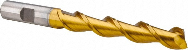 HERTEL Hertel GH072032 Square End Mill 1/2 in 2 Flute Hss Tin
