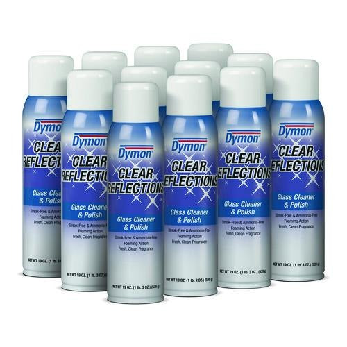 DYMON Dymon ITW38520 Clear Reflections Mirror & Glass Cleaner (20 oz / 12 per carton)