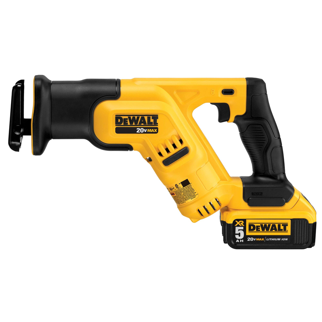 DeWalt DCS387P1 20V Max Compact Reciprocating Saw Kit 5.0Ah