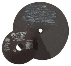 NORTON Norton 66253322158 Cutoff Wheel 13-3/4 in Aluminum Oxide