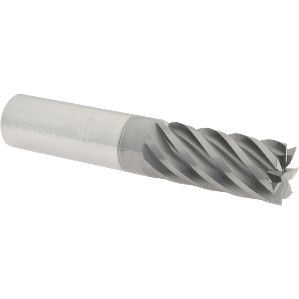 ACCUPRO Accupro 12180831 Square End Mill 3/4 in 7 Flute Solid Carbide