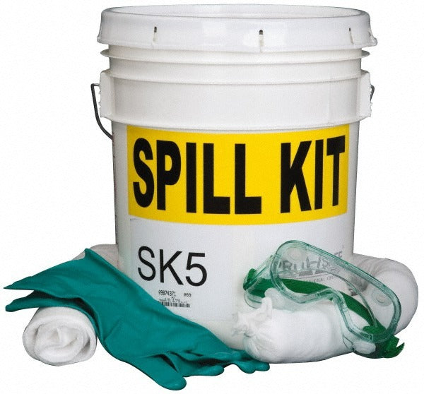 PRO-SAFE Pro-safe SK5 Oil Only Spill Kit 5 Gallon Pail