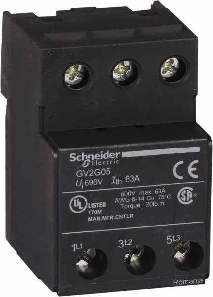 SCHNEIDER ELECTRIC Schneider Electric GV2G05 Circuit Breaker Terminal Block